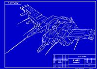 Бумажная модель корабля Raven =EVE online=